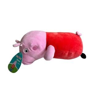 Squishmallows‎ Hug Mees Peppa Pig Pink Plush 10 Inch Stuffed Animal Toy New